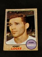 1968 Topps Bobby Locke California Angels #24