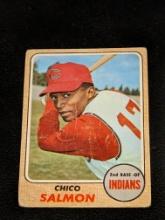 1968 Topps Baseball #318 Chico Salmon