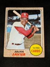 1968 Topps Baseball #25 Julian Javier