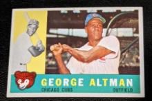 1960 Topps Baseball #259 George Altman Chicago Cubs Vintage
