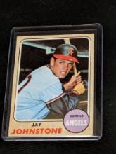 1968 Topps #389 Jay Johnstone California Angels Vintage Baseball Card