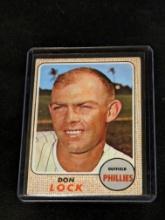1968 Topps Baseball #59 Don Lock