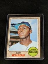 1968 Topps Baseball #77 Don Wilson
