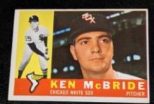 1960 Topps Baseball #276 Ken McBride Chicago White Sox RC Vintage