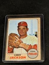 1968 Topps #81 Larry Jackson Vintage Philadelphia Phillies Baseball Card