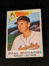 1960 Topps #224 Paul Richards Baltimore Orioles