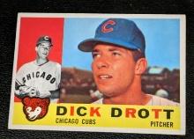 1960 Topps #27 Dick Drott Chicago Cubs Vintage Original
