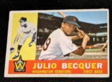 1960 Topps Baseball #271 Julio Becquer