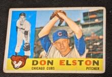 1960 Topps #233 Don Elston Vintage Chicago Cubs Baseball Card