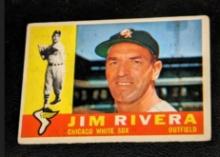 1960 Topps #116 Jim Rivera Vintage Chicago White Sox Baseball Card