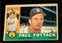 1960 Topps #364 Paul Foytack VINTAGE