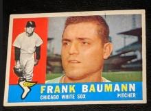 1960 Topps Frank Baumann Chicago White Sox Vintage Baseball Card #306