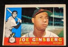 1960 Topps Baltimore Orioles Baseball Card #304 Joe Ginsberg