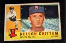 1960 Topps Baseball #296 Nelson Chittum