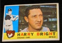 1960 Topps Baseball #277 Harry Bright Chicago Cubs Vintage