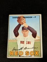 1967 Topps #117 Darrell Brandon Boston Red Sox MLB Vintage Baseball Card