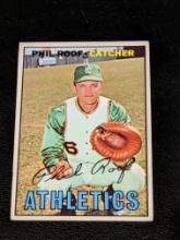 1967 Topps #129 Phil Roof Kansas City Athletics MLB Vintage Baseball Card