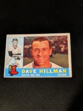 1960 Topps Dave Hillman Boston Red Sox Vintage Baseball Card #68