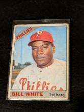 1966 Topps Baseball Bill White #397 Vintage