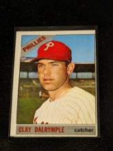 1966 Topps #202 Clay Dalrymple Philadelphia Phillies Vintage Baseball Card