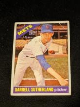 1966 Topps Darrell Sutherland New York Mets Vintage Baseball Card #191
