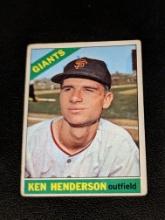1966 Topps Ken Henderson San Francisco Giants Vintage Baseball Card #39