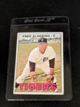 1967 Topps #192 Fred Gladding Detroit Tigers MLB Vintage Baseball Card