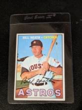 1967 Topps #172 Bill Heath Houston Astros MLB Vintage Baseball Card