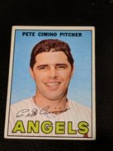 1967 Topps #34 Pete Cimino California Angels Vintage Baseball Card