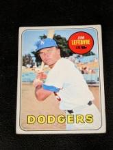 1969 Topps #140 Jim Lefebvre Los Angeles Dodgers Vintage Baseball Card