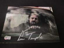 LEW TEMPLE SIGNED 8X10 PHOTO WITH BECKETT COA