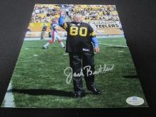 JACK BUTLER SIGNED 8X10 PHOTO WITH COA STEELERS