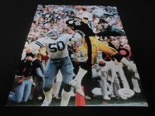 ROCKY BLEIER SIGNED 8X10 PHOTO WITH COA STEELERS