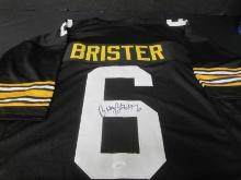 Bubby Brister Signed Jersey JSA Witnessed