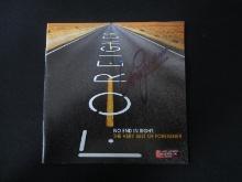 Lou Gramm Signed CD Booklet RCA COA