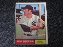 1961 TOPPS #367 JIM RIVERA WHITE SOX