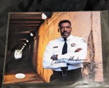 Ernie Hudson autographed 8x10 photo with JSA COA/witnessed