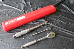 Snap On Ratchets and Proto Torque Wrench
