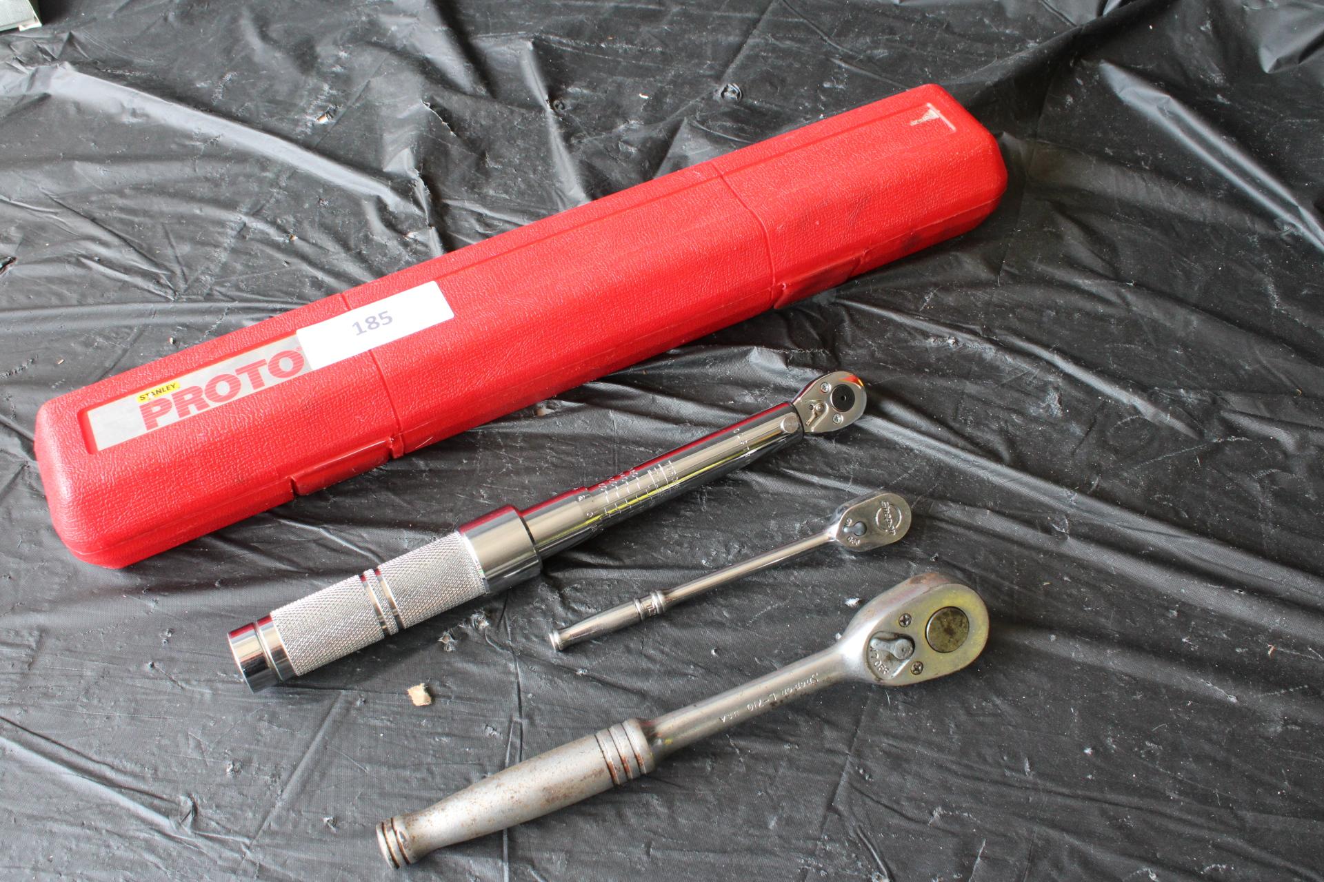 Snap On Ratchets and Proto Torque Wrench