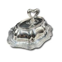 Sterling Silver Serving Bowl with Lid