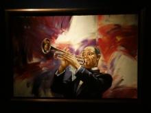 Ruck Jazz Jam Session Oil Painting