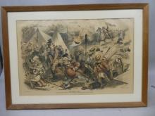 1891 Louis Dalrymple Doomed Colored J Ottoman Lithograph