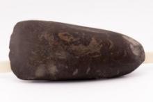 A Field Grade 5-5/8" Brown Hard Stone Adze