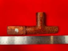 *Folk Art* A Very Nicely Made Catlinite Pipe with Engraced Design