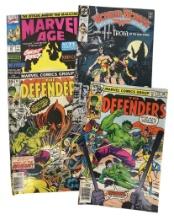 Lot of 4 | Rare Vintage DC and Marvel Comic Book Lot