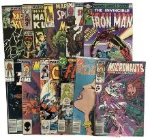 Lot of 11 | Rare Vintage Marvel and DC Comic Book Collection