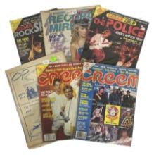 Lot of 6 | Vintage Music Magazines