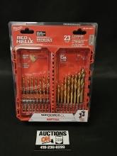 Milwaukee Red Helix Packout 23pc Drill Bit Set