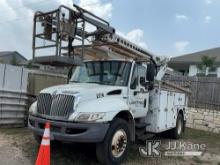 (Austin, TX) Altec AT40G, Telescopic Non-Insulated Cable Placing Bucket Truck center mounted on 2009