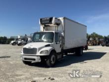 (Villa Rica, GA) 2014 Freightliner M2 106 Refrigerated Van Body Truck Runs & Moves) (Body & Paint Da